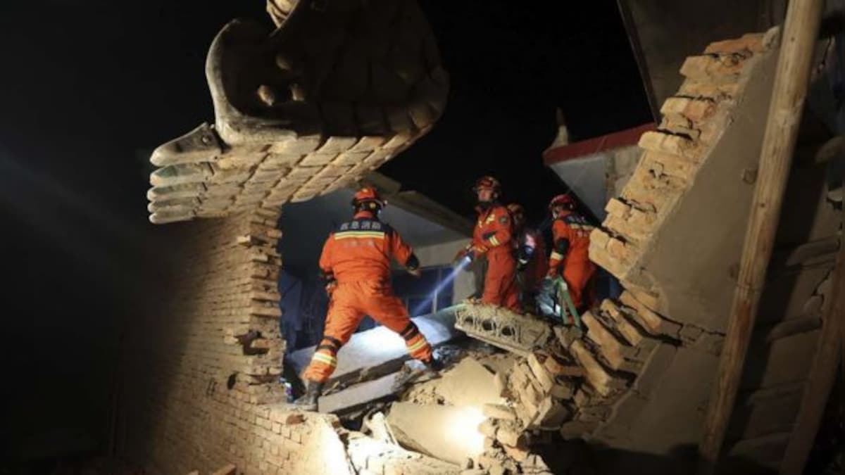 WATCH moment when 6.2-magnitude earthquake struck China, killed over 118