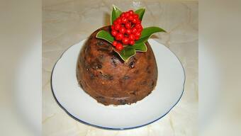 Christmas pudding is a famous British food. Here's how it got there