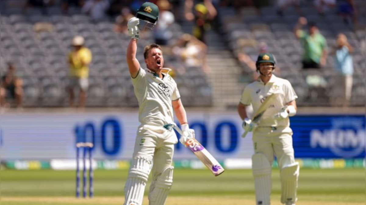 Australia vs Pakistan: David Warner slams 164 as Aussies take control of first Test