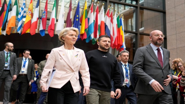EU leaders fail to agree on a €50 billion aid package for Ukraine and on renegotiation of EU budget EU leaders fail to agree on a €50 billion aid package for Ukraine and on renegotiation of EU budget