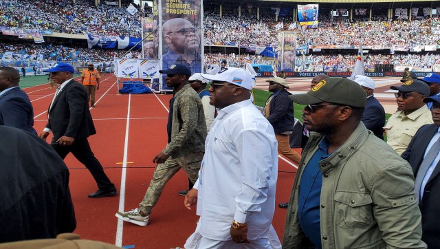DRCongo's Felix Tshisekedi awaits confirmation of re-election DRCongo's Felix Tshisekedi awaits confirmation of re-election