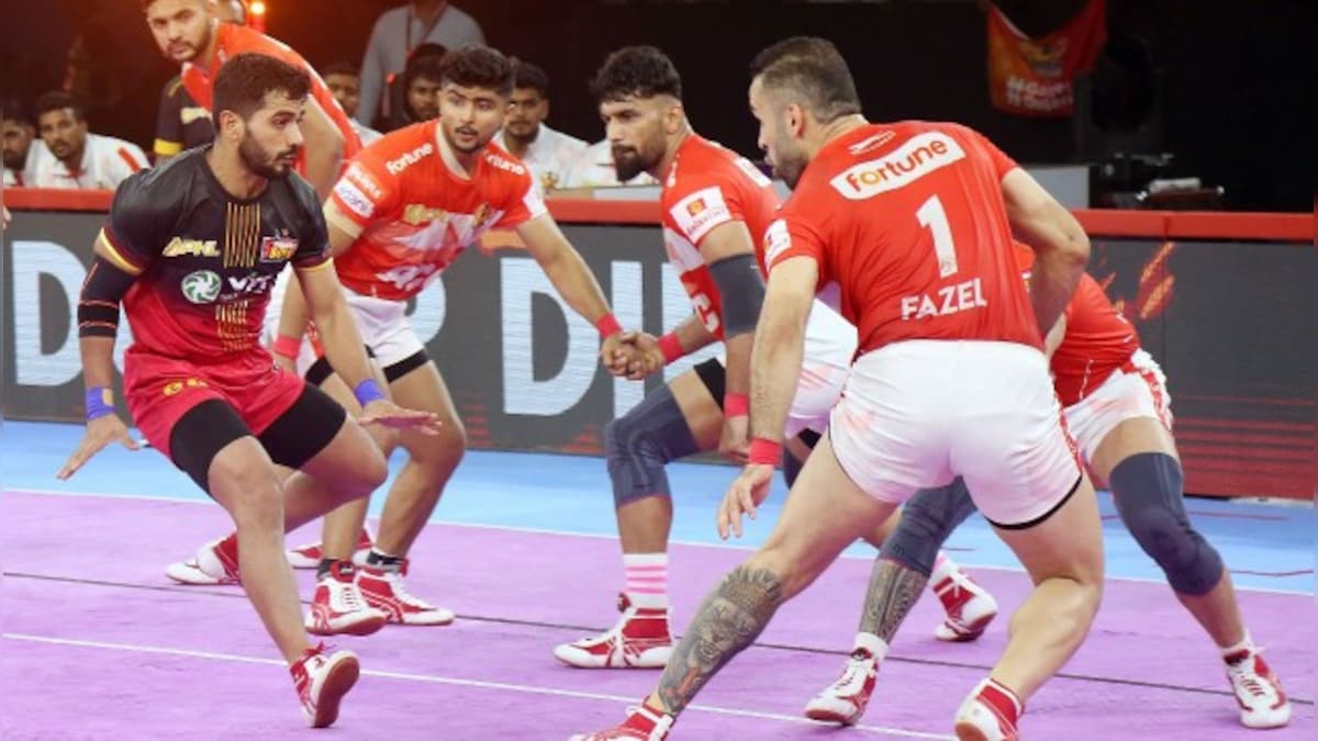 PKL 2023-24: Sonu shines yet again as Gujarat Giants defeat Bengaluru Bulls in a thriller