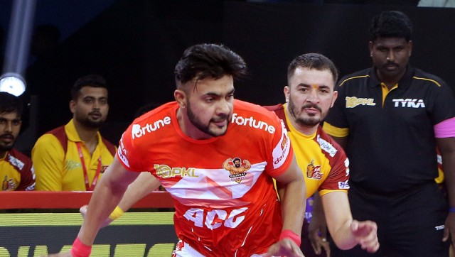 PKL 2023-24: Gujarat Giants beat Telugu Titans, U Mumba defeat UP Yoddhas PKL 2023-24: Gujarat Giants beat Telugu Titans, U Mumba defeat UP Yoddhas