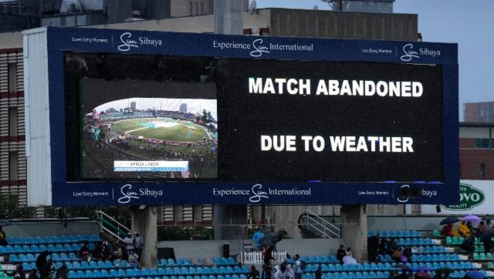 India vs South Africa: Rain washes out 1st T20I in Durban India vs South Africa: Rain washes out 1st T20I in Durban