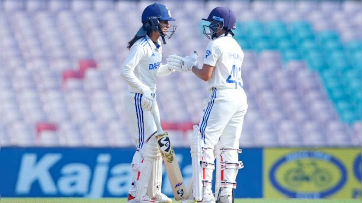 India vs England Women One-off Test: Shubha Satheesh shines on debut, Rodrigues hits fifty as hosts dominate Day 1