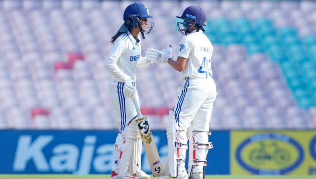 India vs England Women One-off Test: Shubha Satheesh shines on debut, Rodrigues hits fifty as hosts dominate Day 1 India vs England Women One-off Test: Shubha Satheesh shines on debut, Rodrigues hits fifty as hosts dominate Day 1