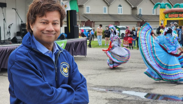 Indian-American Congressman Shri Thanedar harrassed by anti-Israel protesters Indian-American Congressman Shri Thanedar harrassed by anti-Israel protesters