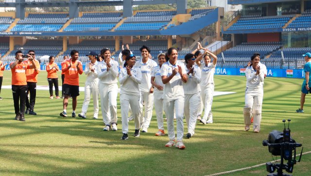 Sneh Rana, Smriti Mandhana shine as India register historic Test win over Australia Sneh Rana, Smriti Mandhana shine as India register historic Test win over Australia