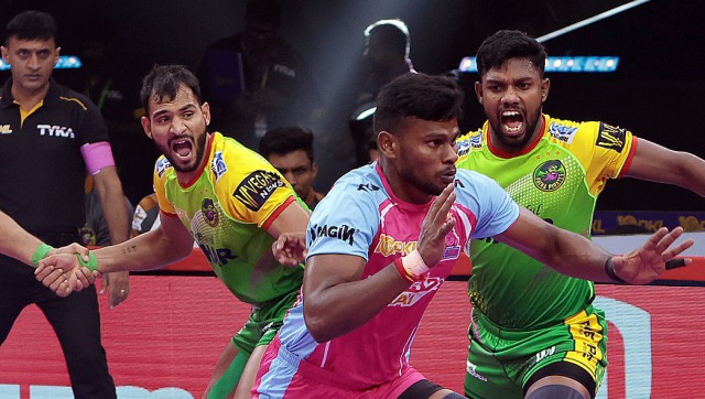 PKL 2023-24: Jaipur Pink Panthers register thrilling win over Patna Pirates, U Mumba have it easy PKL 2023-24: Jaipur Pink Panthers register thrilling win over Patna Pirates, U Mumba have it easy
