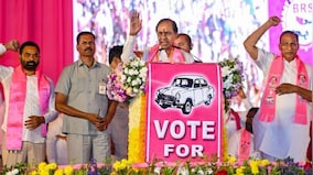 Telangana Election Results: Battle of nerves for BRS, BJP and Congress in three-cornered contest