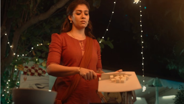 Annapoorani movie review: Food goes hand in hand with politics in this Nayanthara-starrer which falters packaging it Annapoorani movie review: Food goes hand in hand with politics in this Nayanthara-starrer which falters packaging it