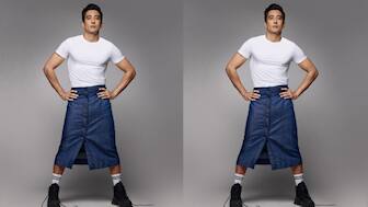 Rahul Khanna dons a skirt for Cotton World's new ad campaign; Dia Mirza, Malaika Arora, and others react