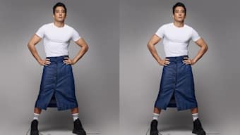 Rahul Khanna dons a skirt for Cotton World's new ad campaign; Dia Mirza, Malaika Arora, and others react