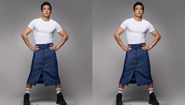 Rahul Khanna dons a skirt for Cotton World's new ad campaign; Dia Mirza, Malaika Arora, and others react Rahul Khanna dons a skirt for Cotton World's new ad campaign; Dia Mirza, Malaika Arora, and others react