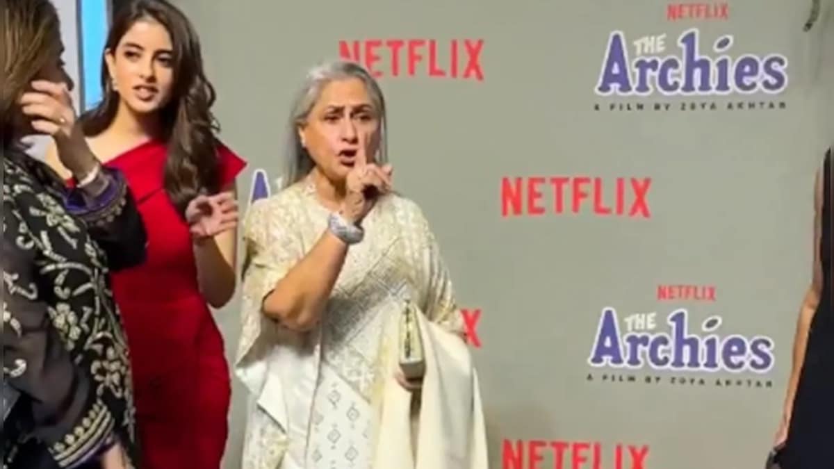 Jaya Bachchan loses her cool on media during The Archies premiere; videos go viral