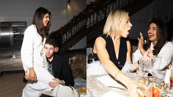 Priyanka Chopra enjoys Christmas dinner parties with Nick Jonas and daughter Malti Marie