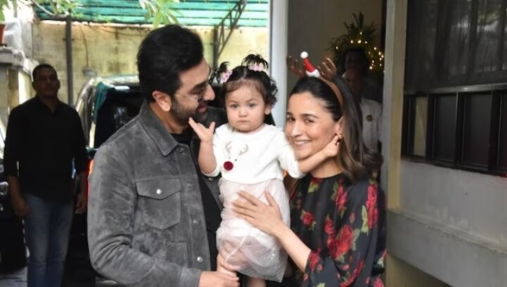 Ranbir Kapoor and Alia Bhatt leave for New Year's vacation with daughter Raha, the new viral princess