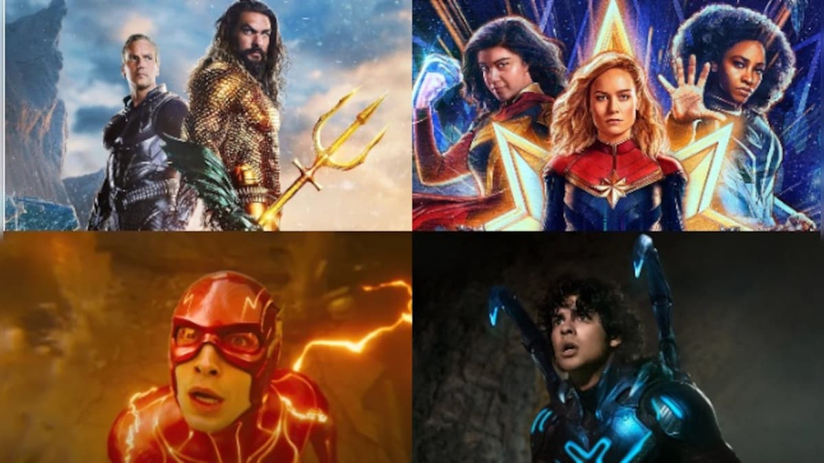 Aquaman, The Marvels, Shazam, Ant-Man, The Flash, Blue Beetle: Superheroes fail to fly in 2023