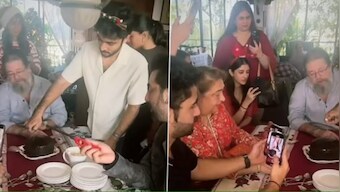 Watch: At his family's annual Christmas lunch, Ranbir Kapoor says 'Jai Mata Di' during cake-cutting ceremony