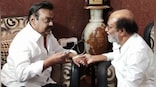 Rajinikanth pays tribute to old friend Captain Vijayakanth in Chennai; interacts with media