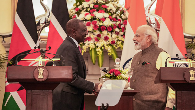 Navigating diplomacy: Kenya's President Ruto set sail for enhanced maritime cooperation with India in maiden visit Navigating diplomacy: Kenya's President Ruto set sail for enhanced maritime cooperation with India in maiden visit