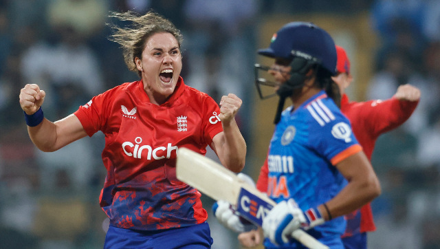 India Women vs England Women: Visitors seal series after Harmanpreet and Co's dramatic batting collapse in 2nd T20I India Women vs England Women: Visitors seal series after Harmanpreet and Co's dramatic batting collapse in 2nd T20I