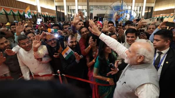 WATCH: Indian diaspora welcomes PM Modi in Dubai for COP28, says 'the world needs leader like him'