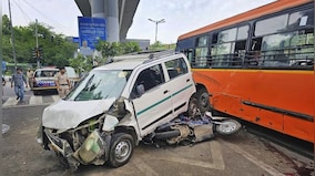 Which city recorded the highest number of road accidents in India?