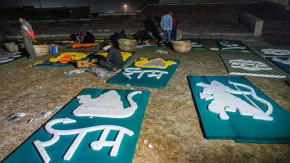 Flowers, lights, and sculptures: How Ayodhya is preparing for PM Modi's visit on Saturday