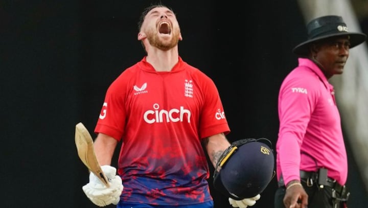 West Indies vs England: Phil Salt smashes ton as T20I series heads to decider
