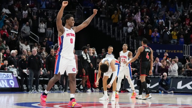 NBA: Detroit Pistons beat Toronto Raptors to snap record-tying losing streak at 28 games NBA: Detroit Pistons beat Toronto Raptors to snap record-tying losing streak at 28 games