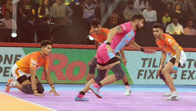 PKL 2023-24: Aslam Inamdar stars on captaincy debut as Puneri Paltan stun defending champions Jaipur Pink Panthers PKL 2023-24: Aslam Inamdar stars on captaincy debut as Puneri Paltan stun defending champions Jaipur Pink Panthers
