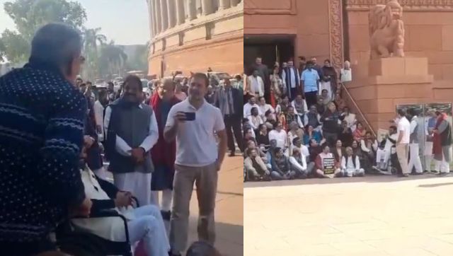 WATCH: Rahul Gandhi films Cong MP Kalyan Banerjee mimicking Jagdeep Dhankar, RS Chair calls it 'ridiculous, shameful' WATCH: Rahul Gandhi films Cong MP Kalyan Banerjee mimicking Jagdeep Dhankar, RS Chair calls it 'ridiculous, shameful'