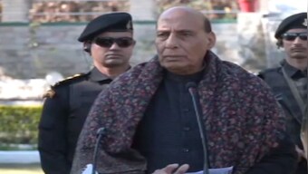 'Necessary steps are being taken': Defence Minister Rajnath Singh reviews security situation in J&K