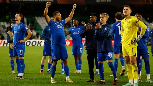Europa League: Rangers down Real Betis to make last 16, Liverpool lose in Belgium 