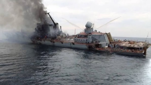 Ukraine claims responsibility for destruction of major Russian navy ship in Crimea’s Feodosia