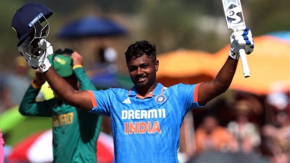What is the real value of Sanju Samson's maiden international ton?