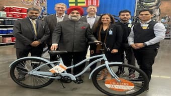 'Make in India, Make for the World': Indian envoy to US attends launch of Make in India bicycles at Walmart