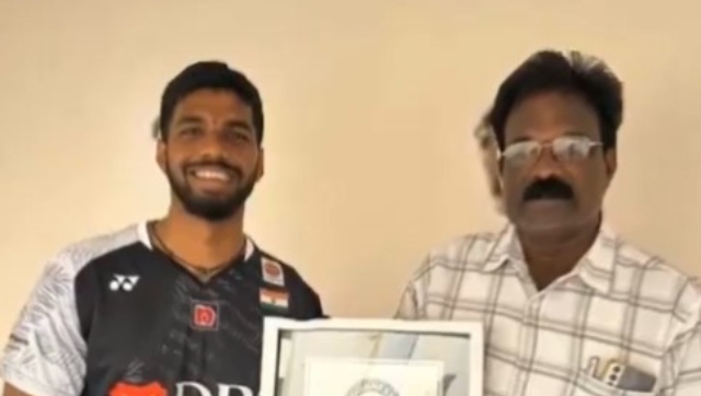 Watch: Satwiksairaj Rankireddy’s shares his father's adorable reaction to unboxing of Guinness World Record certificate Watch: Satwiksairaj Rankireddy’s shares his father's adorable reaction to unboxing of Guinness World Record certificate