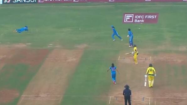Sneh Rana's sensational diving catch against Australia goes viral; WATCH