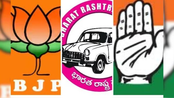 Telangana Assembly Election Results 2023: Congress crosses halfway mark early leads show, BRS trails
