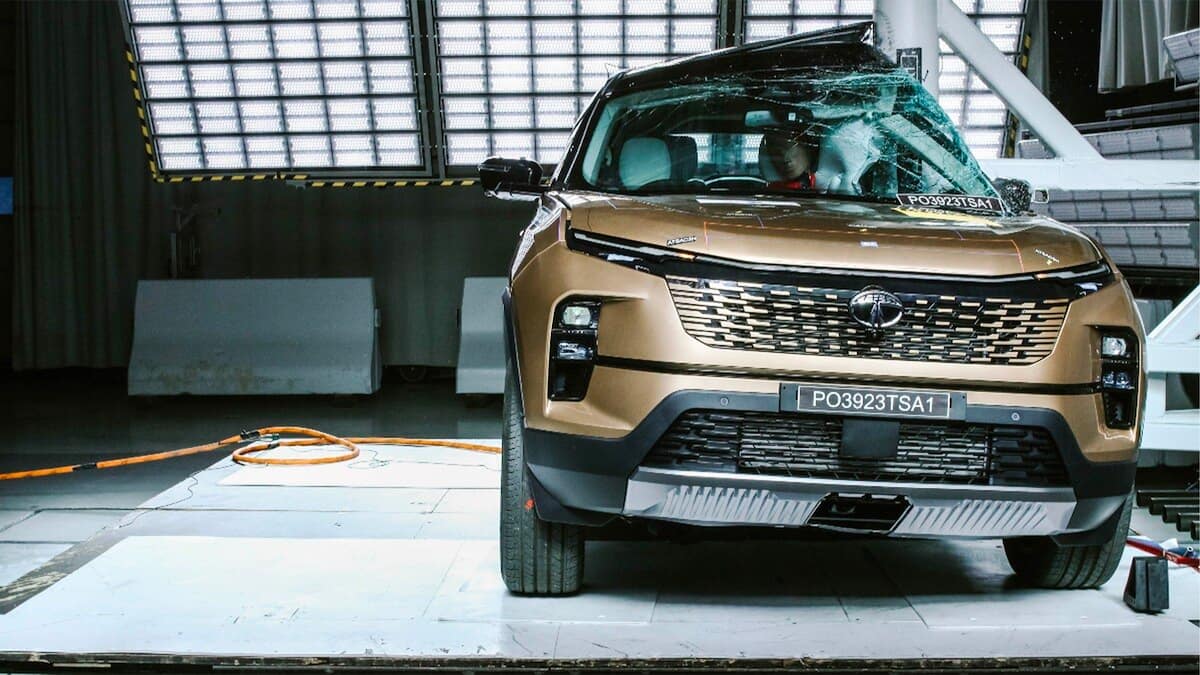 Tata Motors' Safari and Harrier get first ever 5star safety rating in