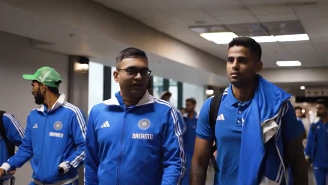 India vs South Africa: Suryakumar Yadav-led side arrive in Durban ahead of T20I series; Watch India vs South Africa: Suryakumar Yadav-led side arrive in Durban ahead of T20I series; Watch