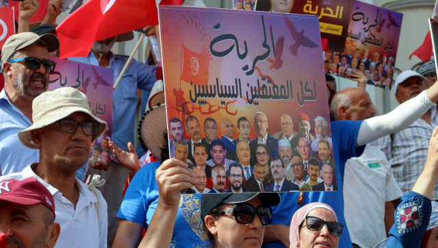 Prominent critic of Tunisia's Saied gets suspended jail term Prominent critic of Tunisia's Saied gets suspended jail term