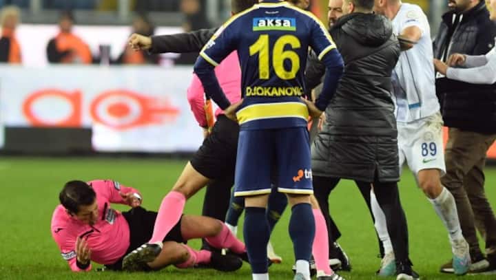 Turkish football plunges into crisis after referee attack