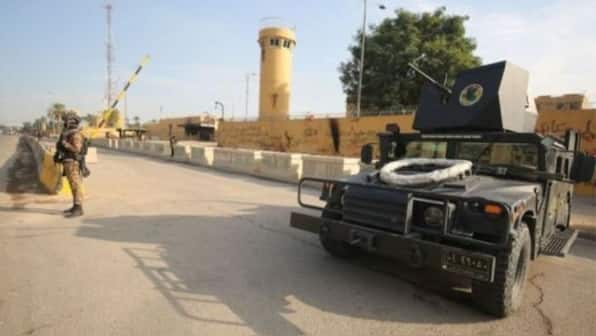 US embassy in Baghdad hit with seven mortars amid surge in attacks