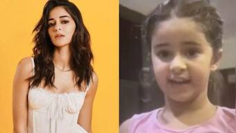 Ananya Panday's adorable childhood video wins the internet; WATCH