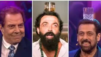 Bigg Boss 17: Dharmendra and Salman Khan recreate Bobby Deol's viral step from 'Animal' song 'Jamal Kudu'