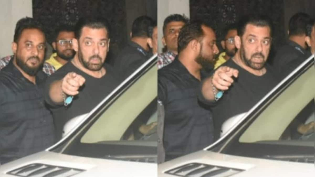 Salman Khan loses cool on paps as he exits brother Sohail Khan's birthday party; WATCH