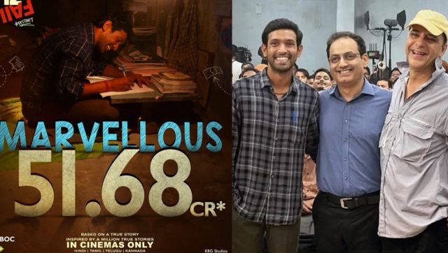 12th Fail: Despite 'Animal' & 'Sam Bahadur' wave, Vikrant Massey's film continues to shine, collects 1 crore on Day 37 12th Fail: Despite 'Animal' & 'Sam Bahadur' wave, Vikrant Massey's film continues to shine, collects 1 crore on Day 37